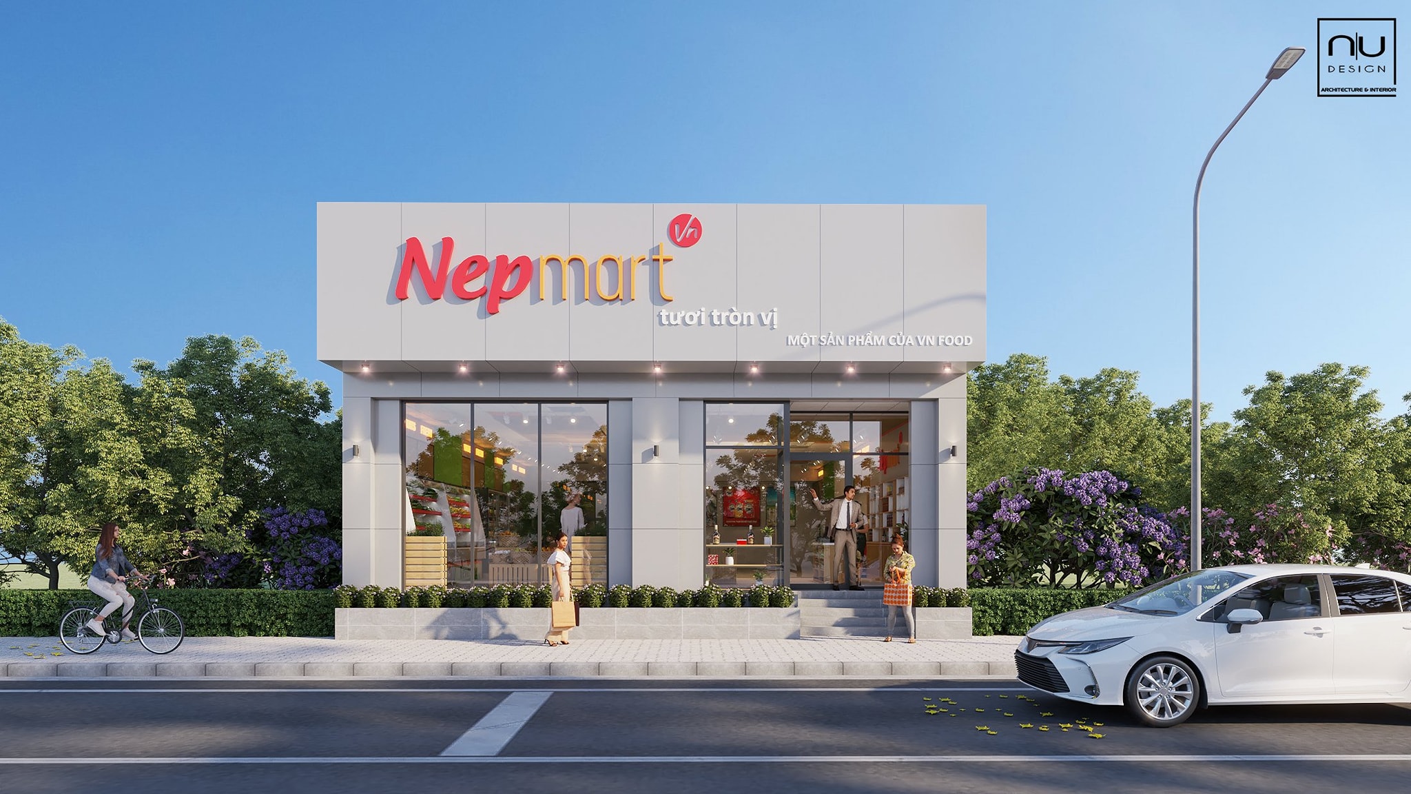 Thiết Kế Siêu thị Mini